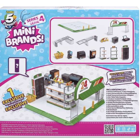 Zuru 5 Surprise Mini Brands Series 4 Store - Picture 2 of 2